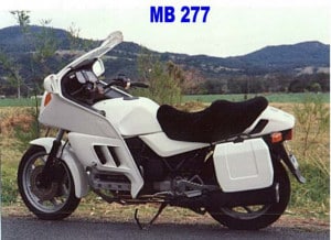 BMW K 100 LT Comfort Seat 1989-1991 Black Sheepskin Motorcycle Seat Cover