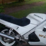 Honda VFR750FK 1986-89 Charcoal Sheepskin Motorcycle Seat Cover