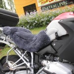 BMW R 1200 GS 2004 Charcoal Sheepskin Motorcycle Seat Cover