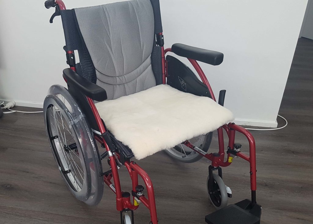Sheepskin Wheelchair Covers Cushion Panel Good Wool Store